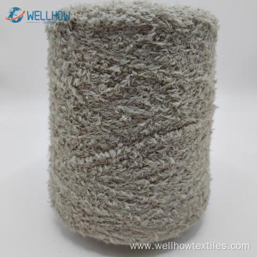 Popular High Quality 1/5NM 100%Polyester Half velvet Yarn